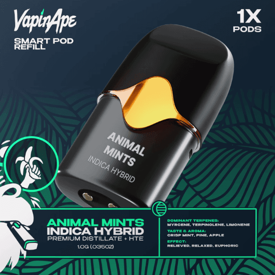 Vapin Ape Animal Mints | EVO POD | 1g