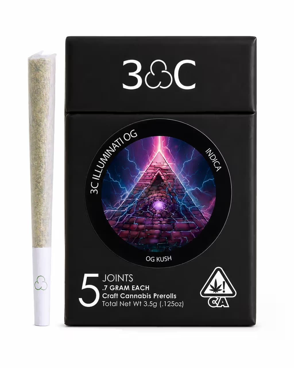 3C Farms 3C Cannabis Flower - Illuminati OG 3.5g