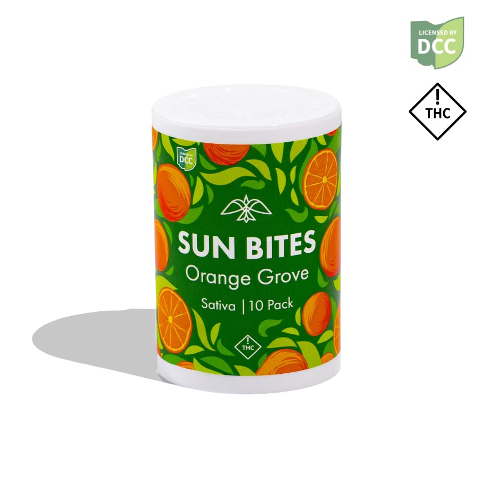 Firelands Scientific Firelands Scientific - Orange Grove Sun Bites - Gummies - 100mg [10pk]