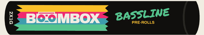 BOOM BOX Bass Line Sativa Pre-Rolls - Sativa - 2x1g