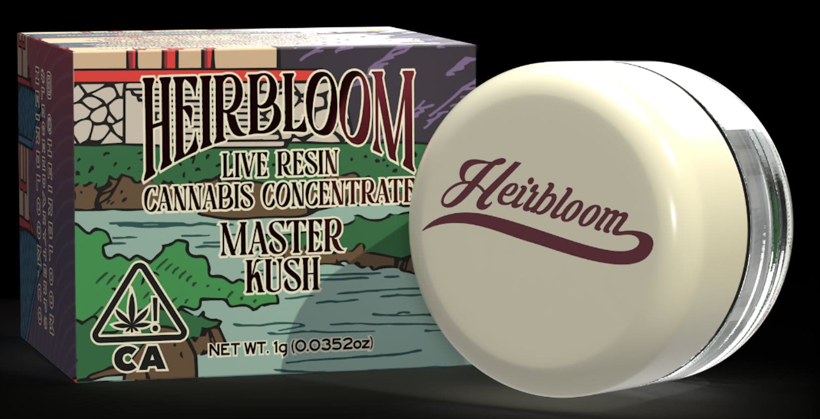 HEIRBLOOM LEGACY FLOWER Master Kush - Terp Sugar