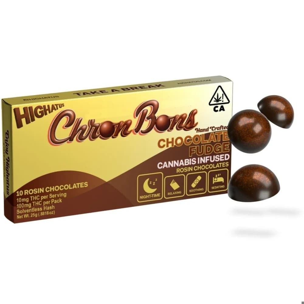 HIGHATUS Rosin Chocolate - 100mg - 10ct