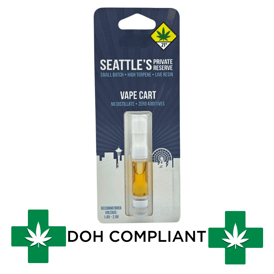 Seattle's Private Reserve SEATTLES PRIVATE RESERVE CARTRIDGE LIVE RESIN APPLE TARTZ DOH
