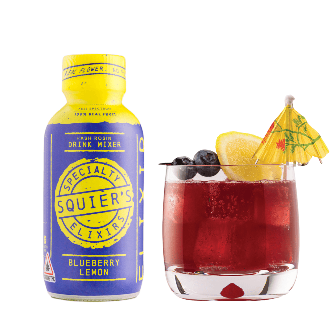 Squier's Speciality Elixirs Blueberry Lemon Hash Rosin Drink Mixer (500mg)