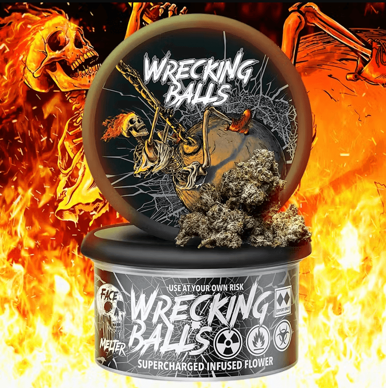 Wrecking Balls Crudecimator Infused Flower | 3.5g - Wrecking Balls