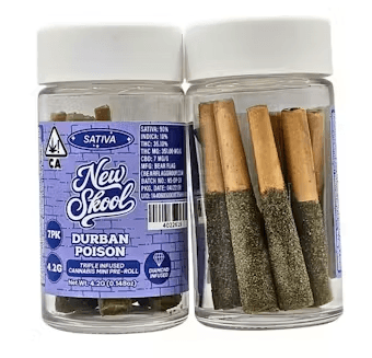 New Skool DURBAN POISON | 4.2G INFUSED PRE-ROLL 7PK