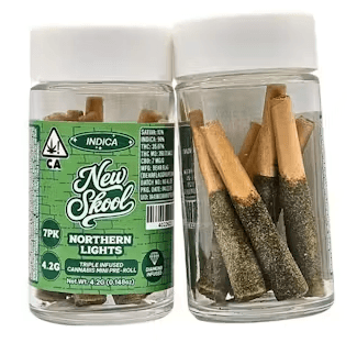 New Skool NORTHERN LIGHTS | 4.2G INFUSED PRE-ROLL 7PK