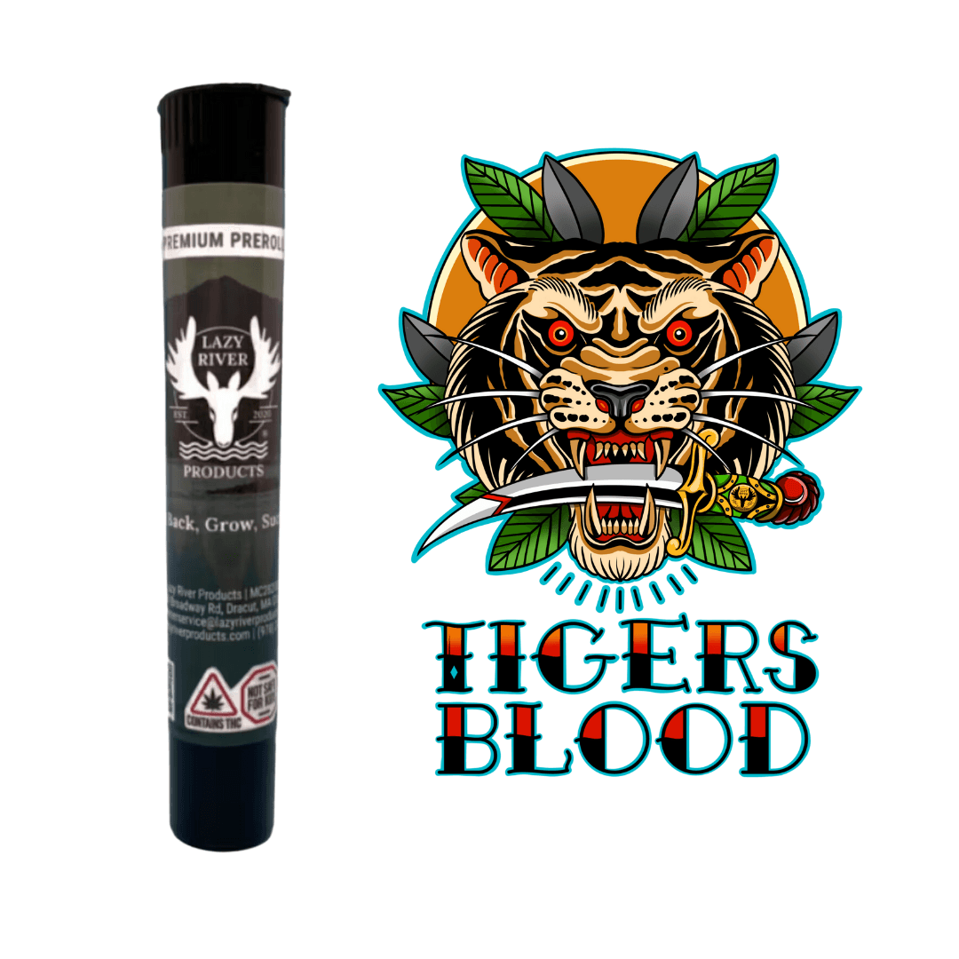 Lazy River Products Tigers' Blood Pre-Roll 1g