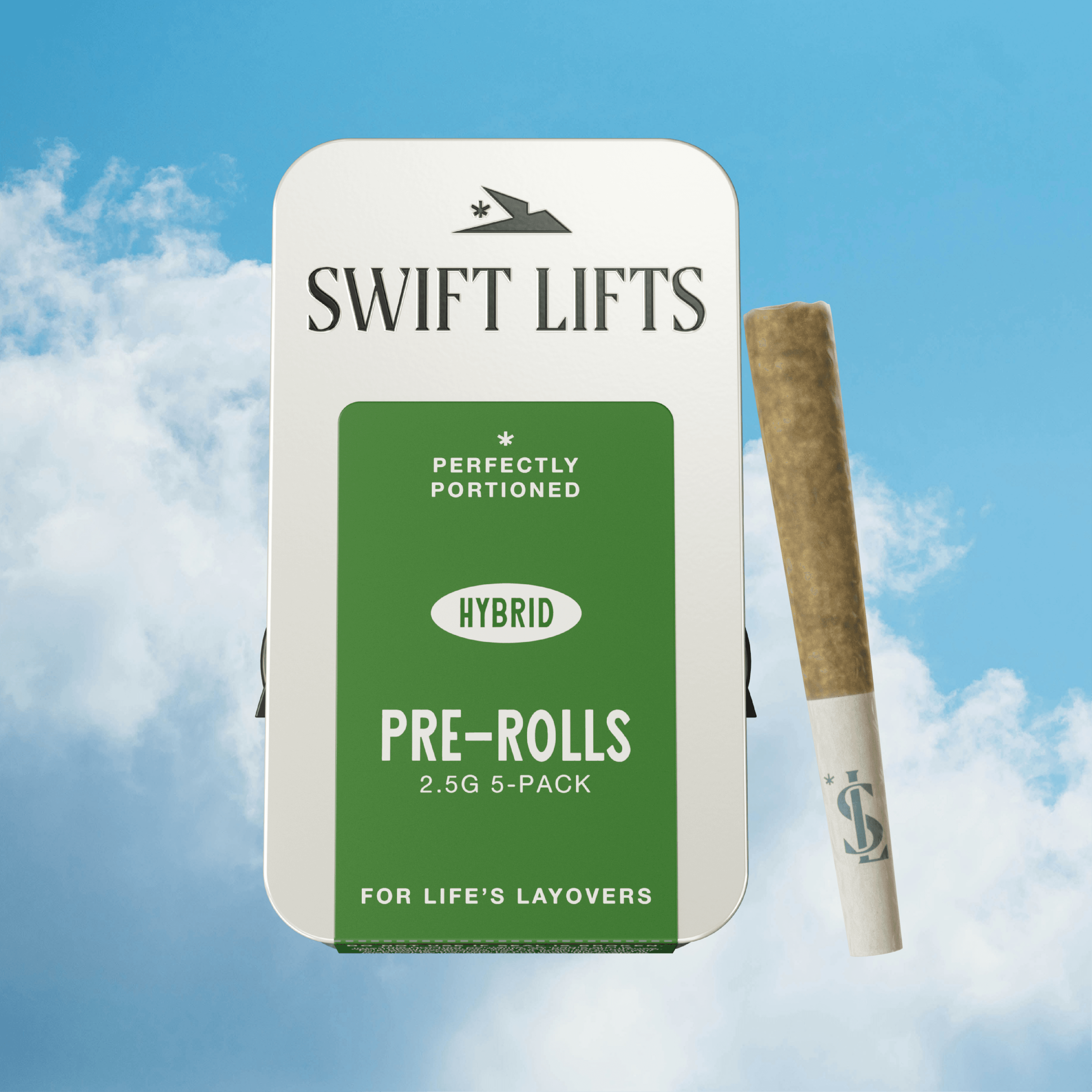 Swift Lifts MODIFIED BANANA - SWIFT LIFTS 5PK PREROLL - 2.5 g