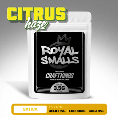 Craft Kings Citrus Haze | Small Buds