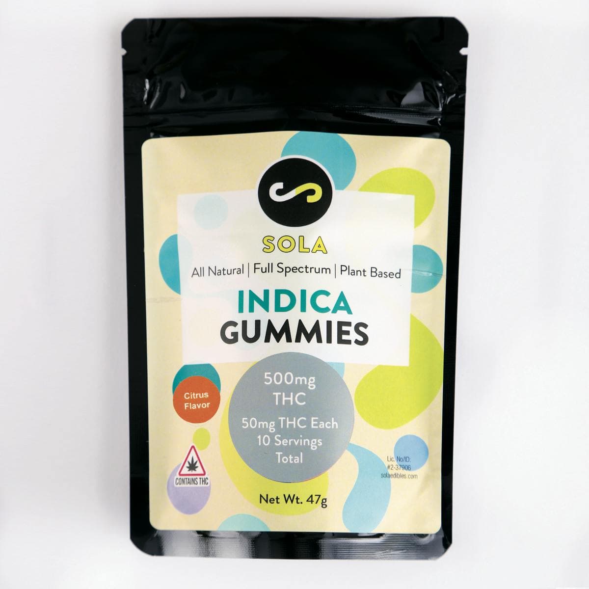 Sola Indica Gummies - Citrus