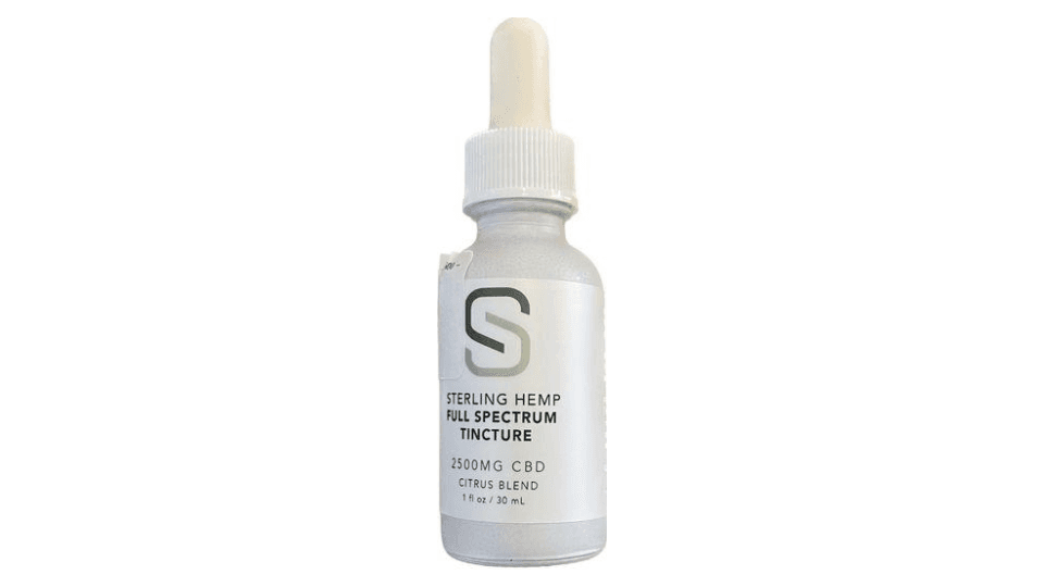 Dirigo Cannabis CBD Tincture 2500mg