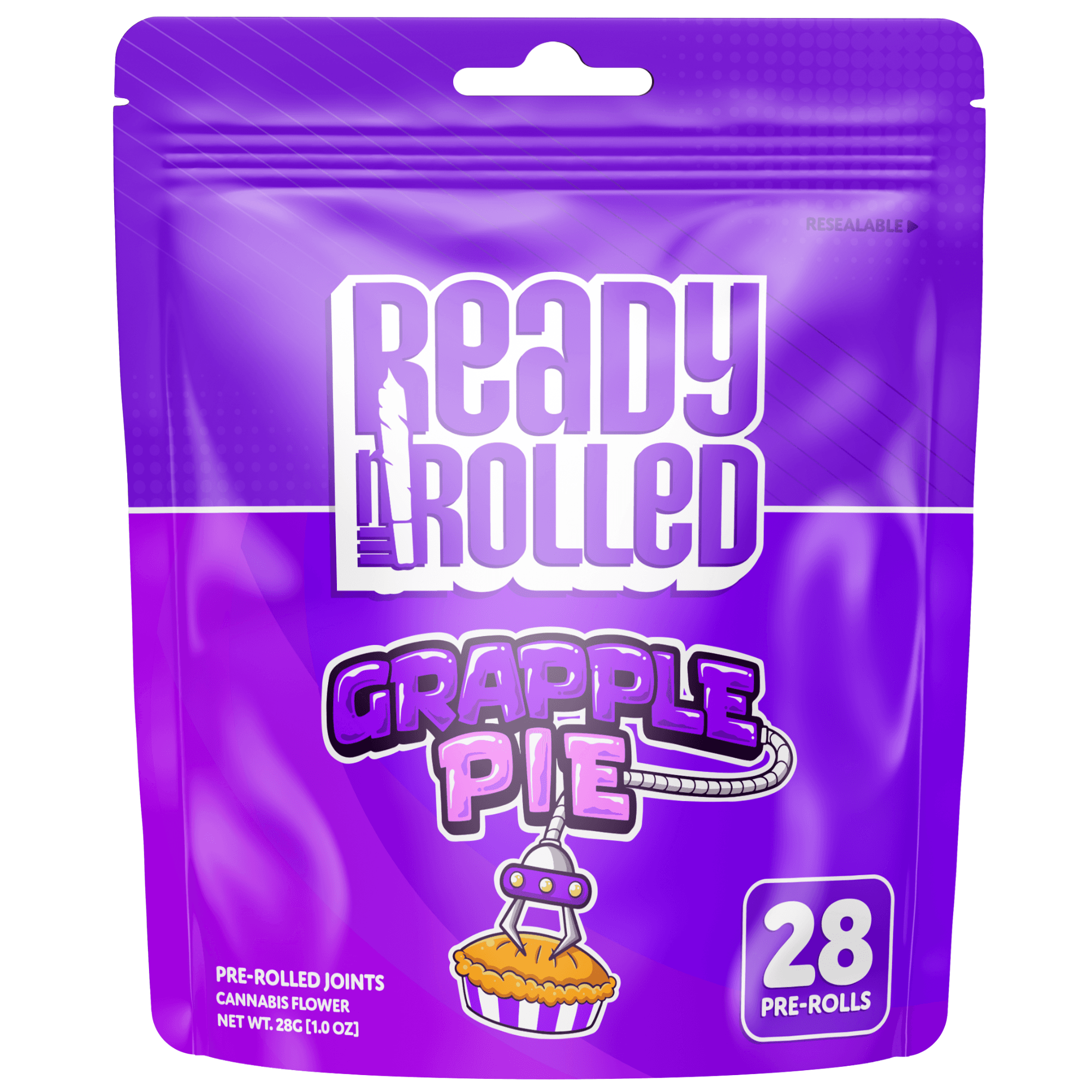 Ready Rolled Co. Ready Rolled 28 x 1g Prerolls Grapple Pie