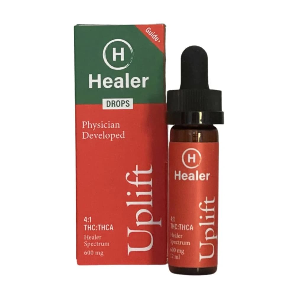 Healer Uplift Tincture | 4:1 THC:THCA 100mg | Healer
