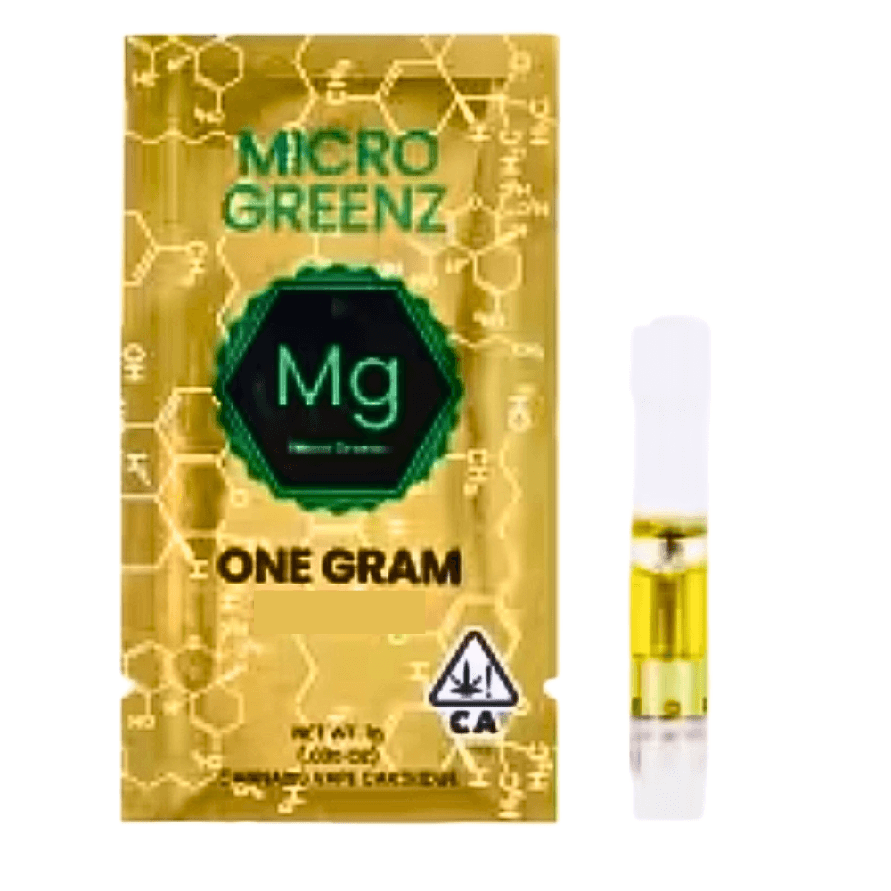 MICRO GREENZ Cartridge 1g - Raspberry Kush (I)