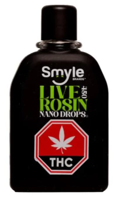 Smyle Brands Live Rosin Nano Drops (Dabbleberry) 450mg | 90ml Concentrates