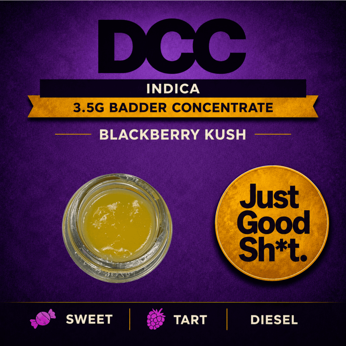 DCC Blackberry Kush [3.5g]