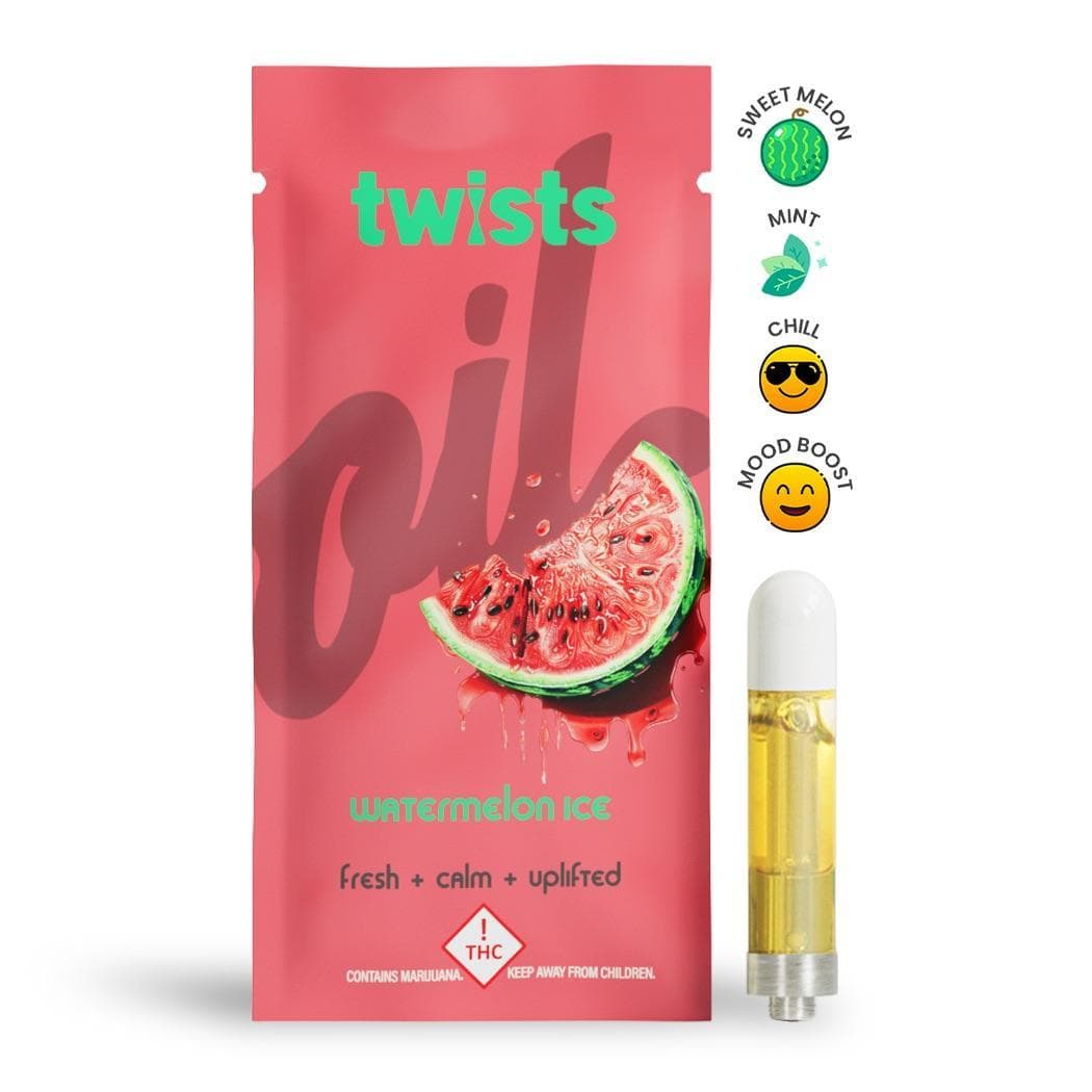 Oil® Watermelon Ice Flavor - Twists Cartridge (1000mg)