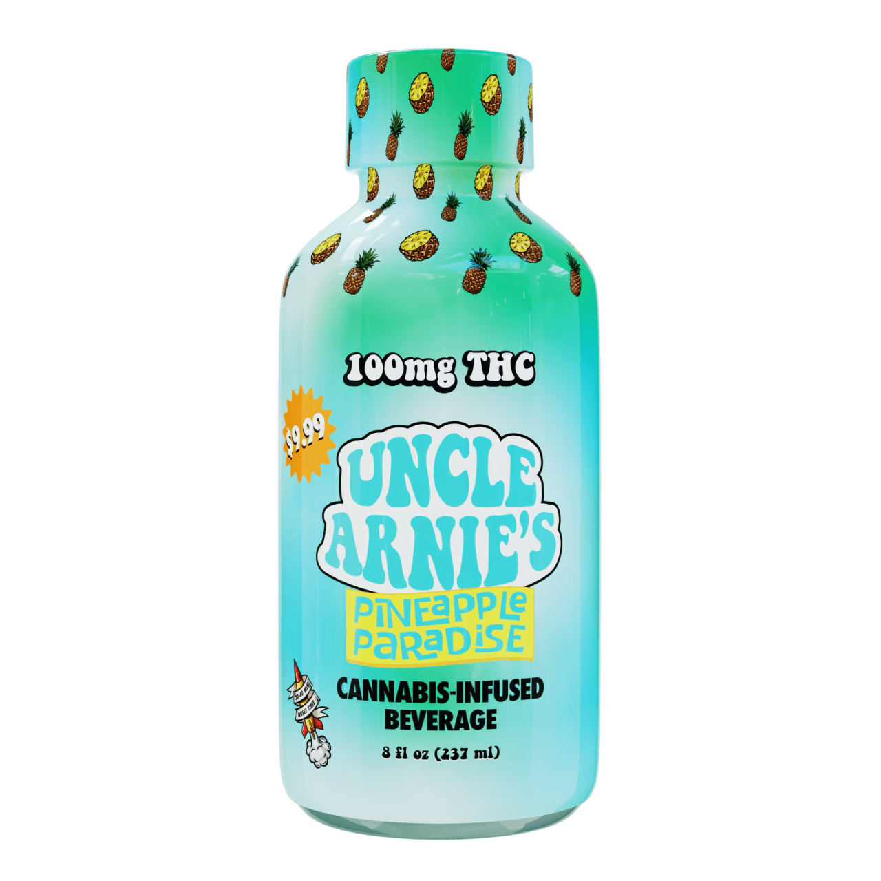 Uncle Arnie's Pineapple Paradise Beverage 8oz