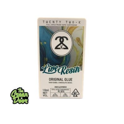 22K Original Glue - Live Resin - Cart - 1g