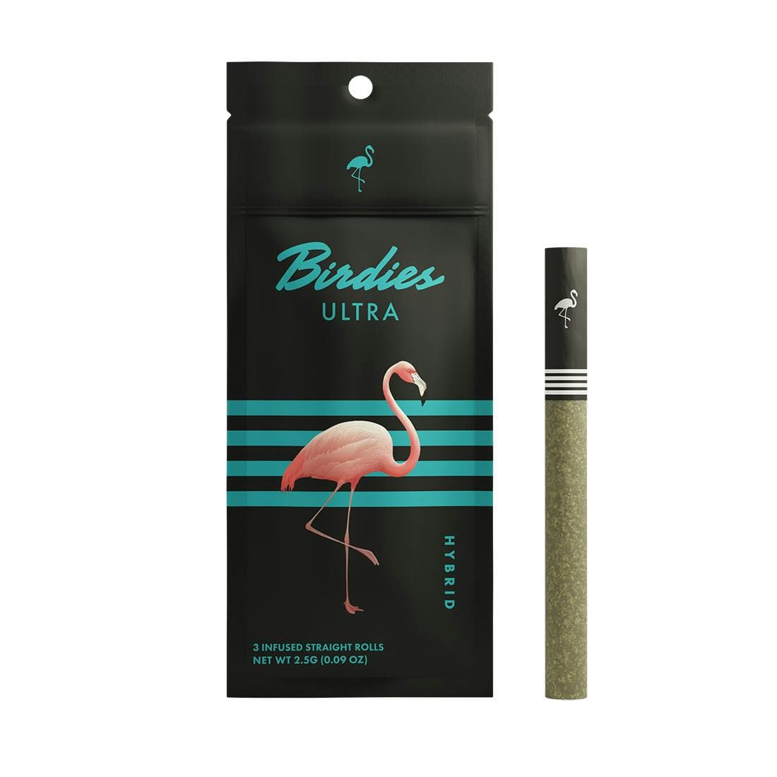 BIRDIES Ultra Hybrid | Infused Pre-rolls | 3pk | 2.55g
