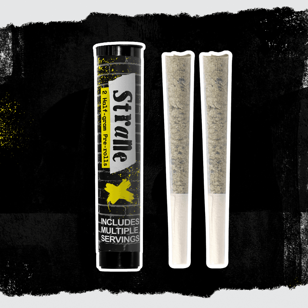 Strane PRE-ROLL PACK | .5G | 2PK | ALIEN MINTS | HYBRID | STRANE