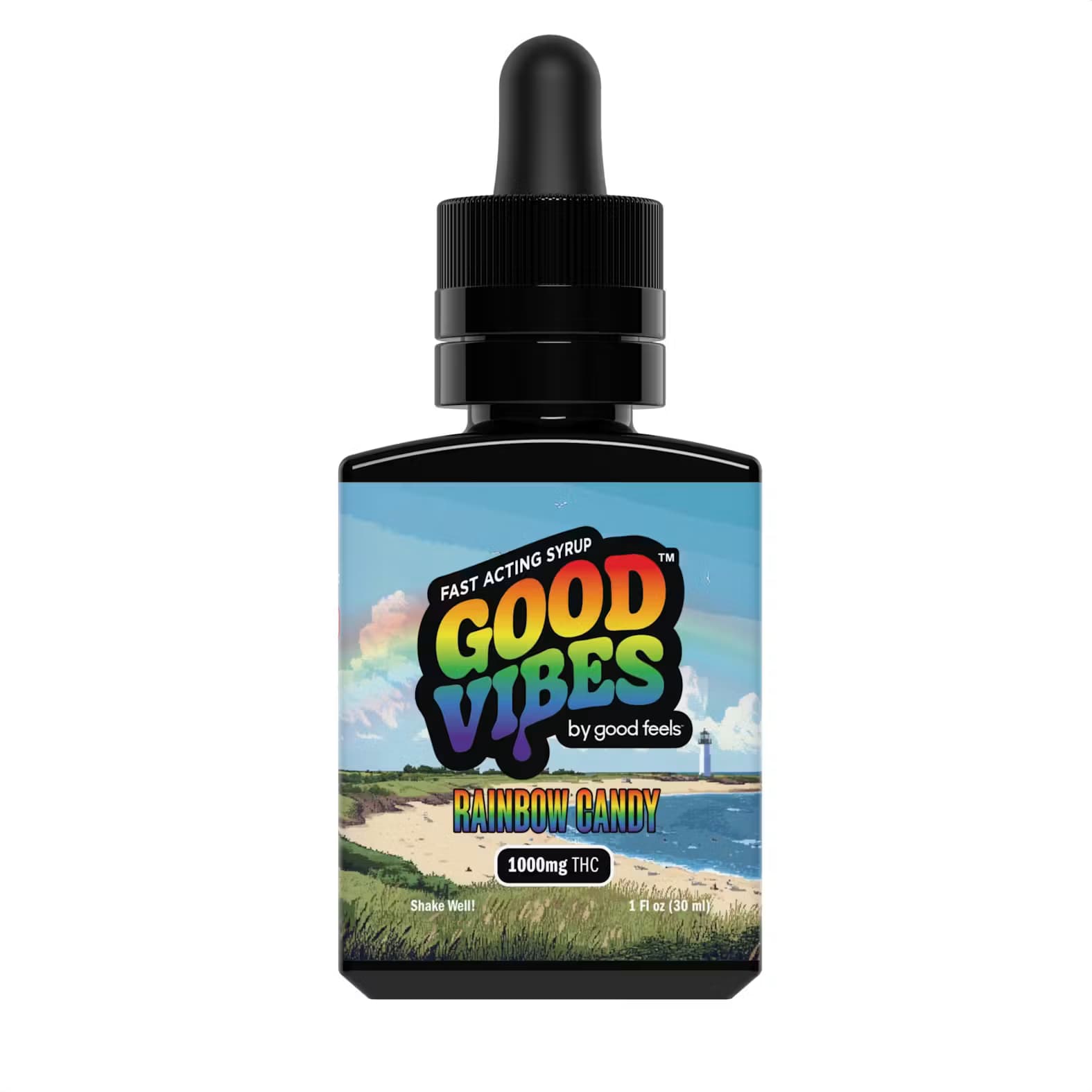 Good Vibes Rainbow Candy Pride Good Vibes X Fast Acting Syrup