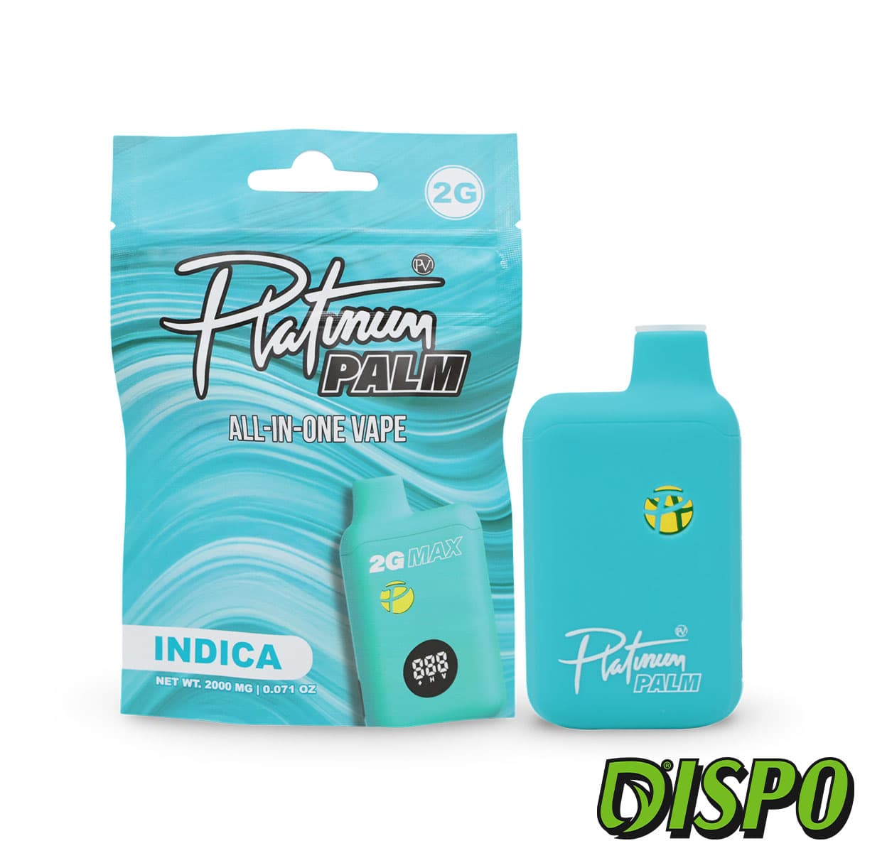 Platinum Vape Platinum Vape Palm Frosted Berry Runtz Disposable 2g