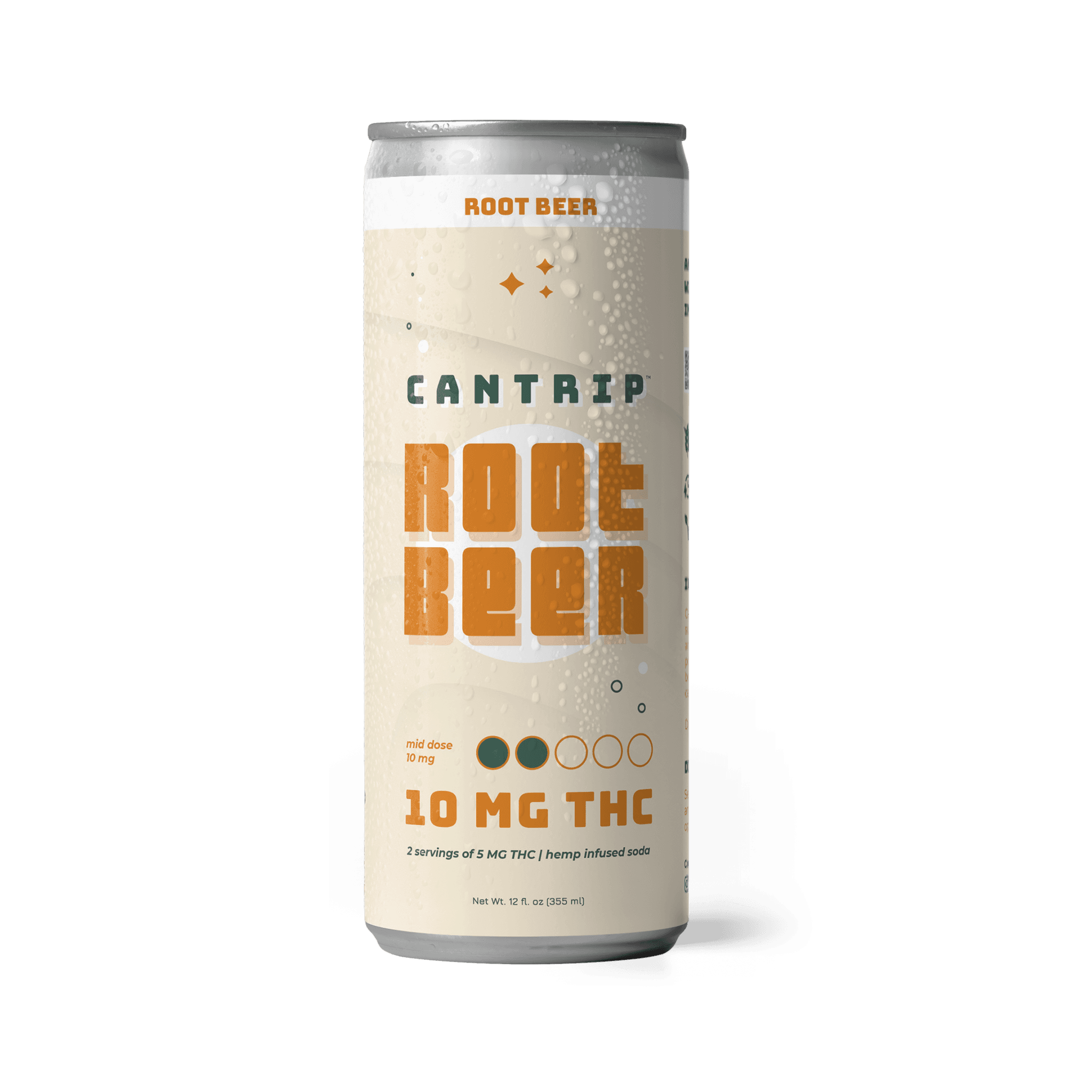 Cantrip Root Beer Soda 10mg 4pk