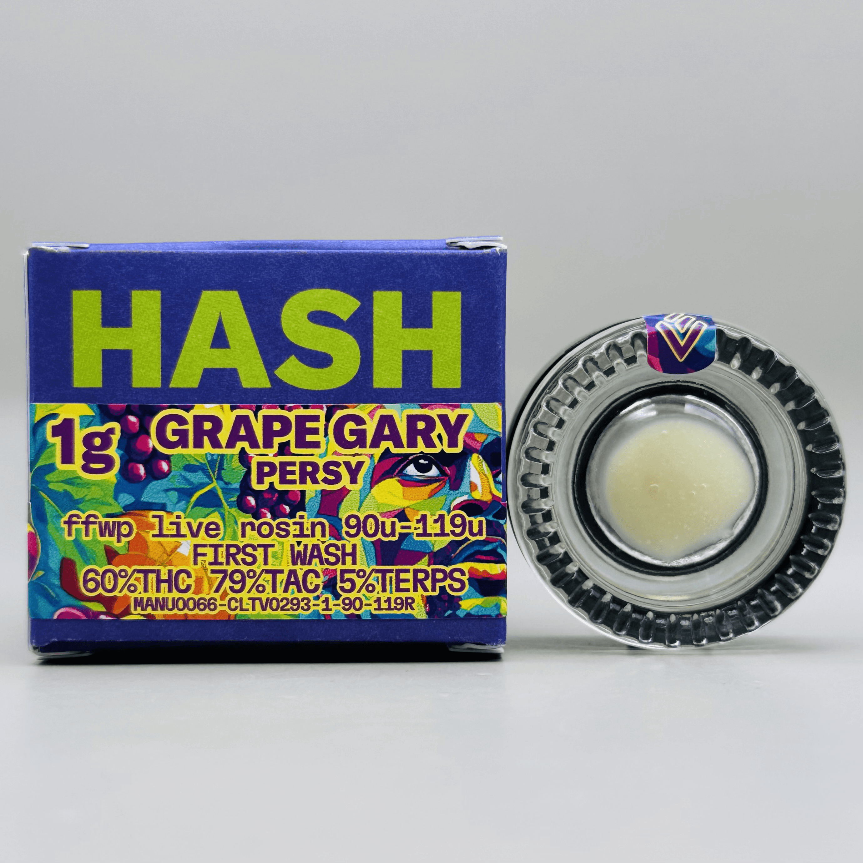Vermont Essentials Grape Gary | Persy Live Rosin