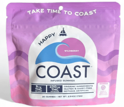 COAST Cannabis Co. Wildberry | Gummies | 20pk