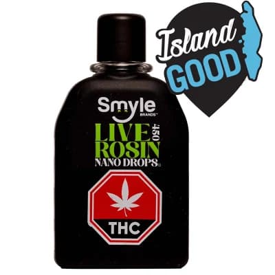 Smyle Brands Blueberry Live Rosin Nano Drops - Island Good! - 450mg