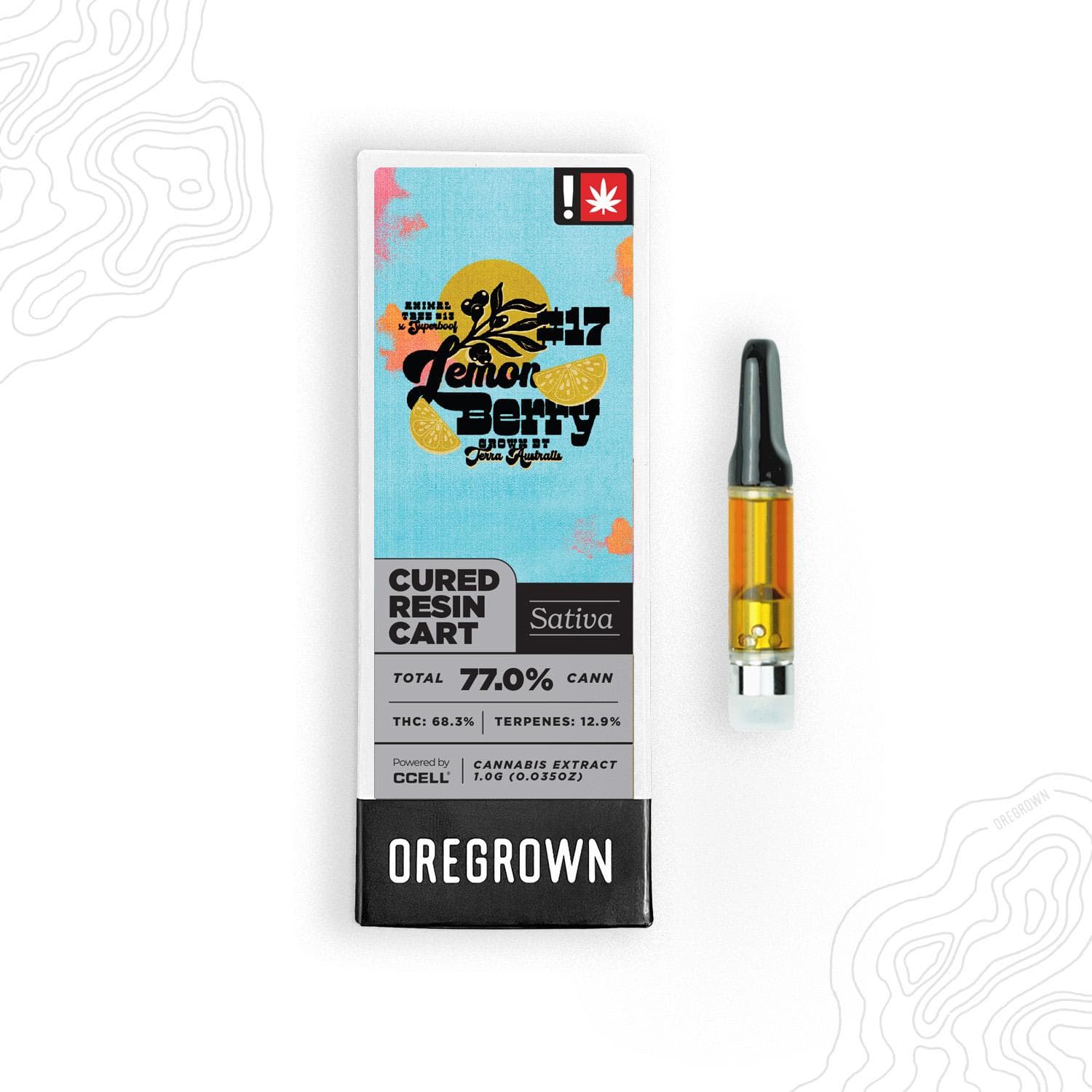 Oregrown Lemon Berry | Cured Resin 510 | 1g