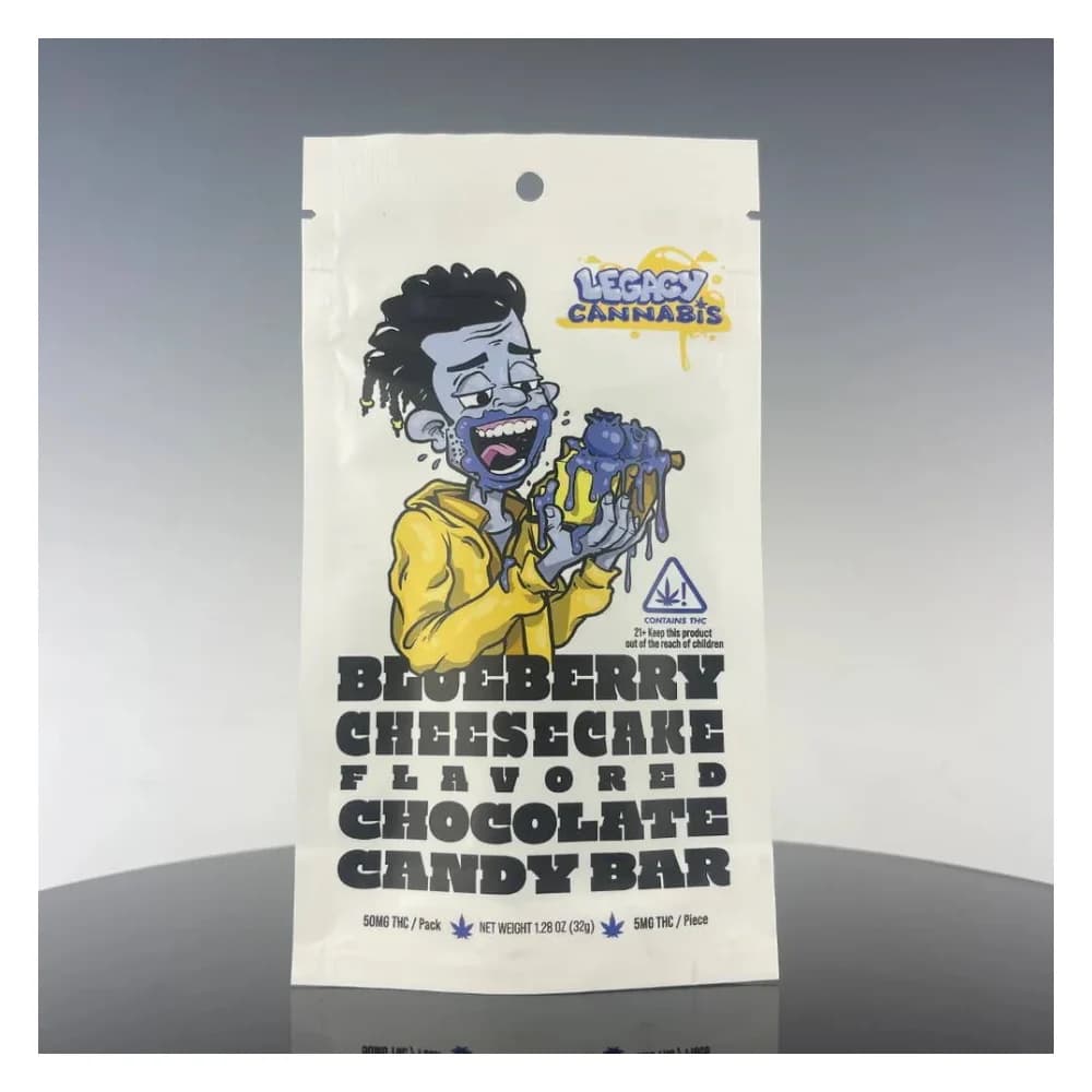 Legacy Cannabis Blueberry Cheesecake Milk Chocolate [20pk] (200mg)