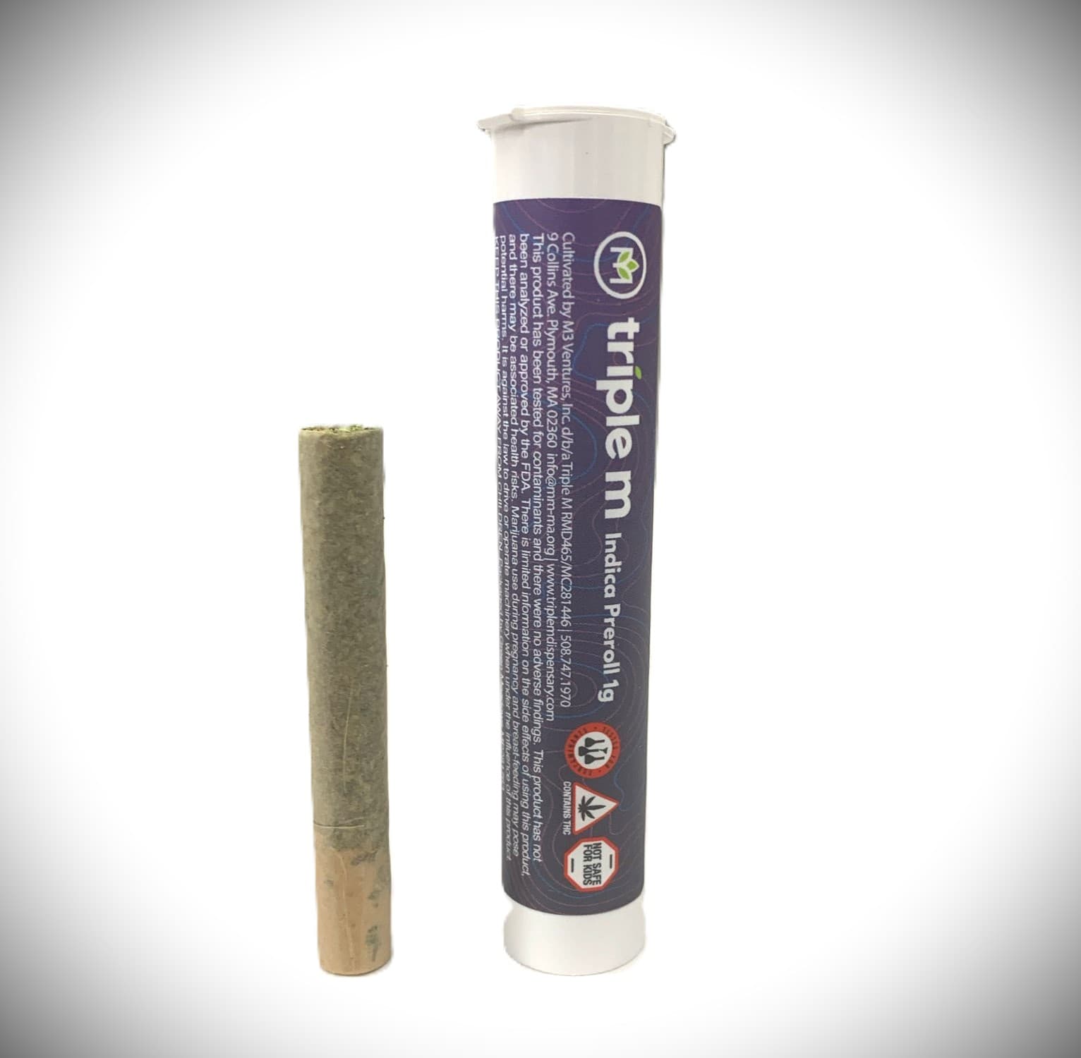 Triple M First Class Funk - Indica - Cannon Preroll [1g]