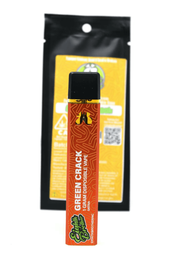Eighth Brother Brother - Green Crack (Sativa) All-In-One Vape 1g