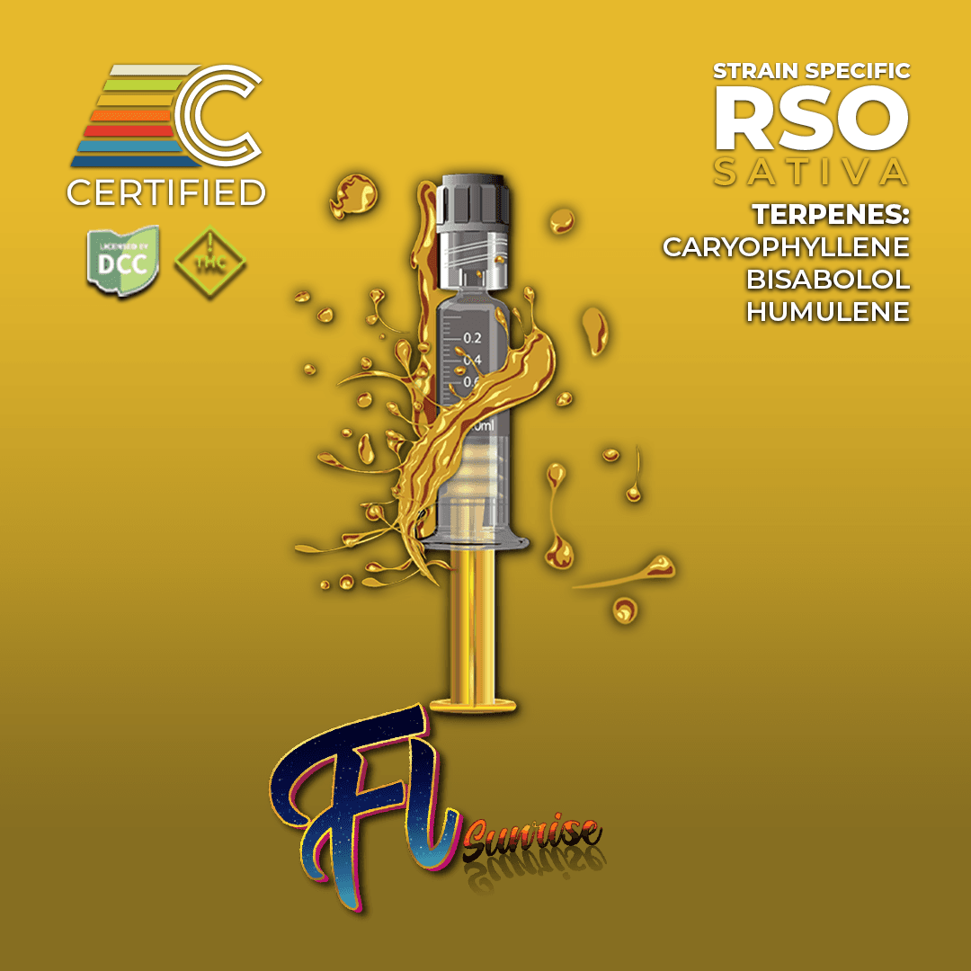 CERTIFIED FL Sunrise | 1g RSO Syringe