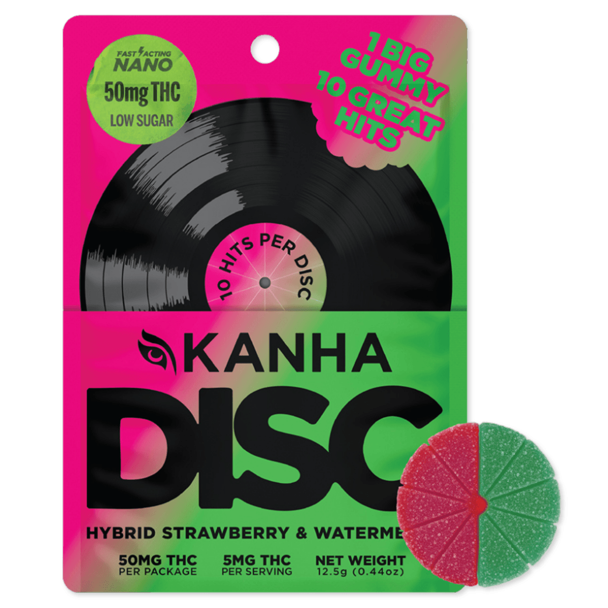 KANHA Strawberry & Watermelon DISC [1pk] (50mg)