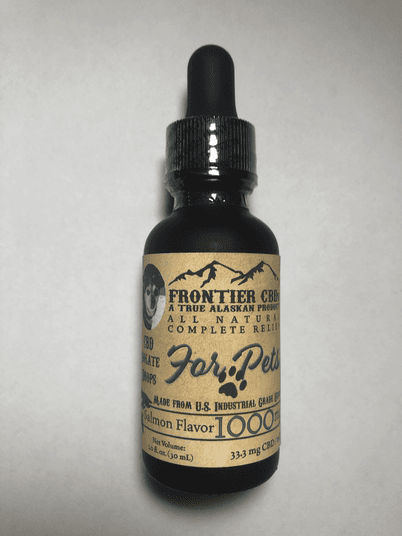 Frontier CBD Salmon CBD Tincture by Frontier CBD