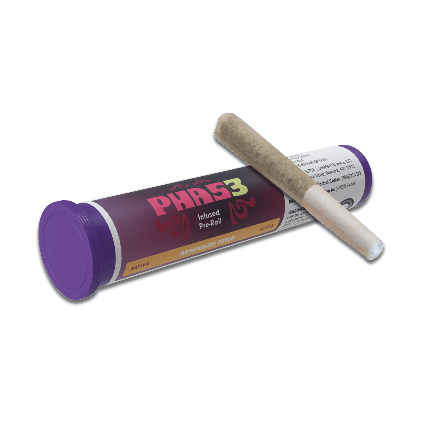 Phase 3 Panama Red Pre-Roll 0.5g 2-Pack