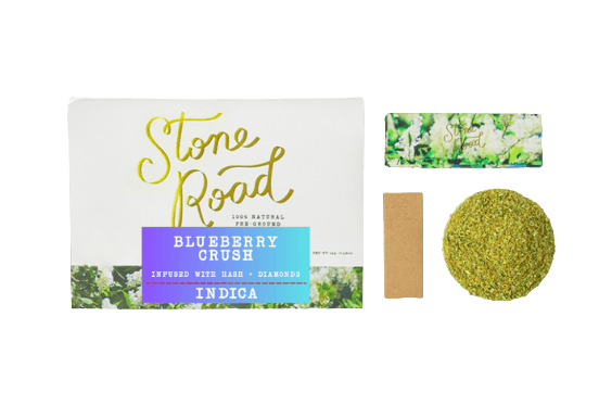 Stone Road Blueberry Crush | Infused | Pre Ground