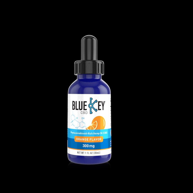 Blue Key Orange CBD Oil Tincture