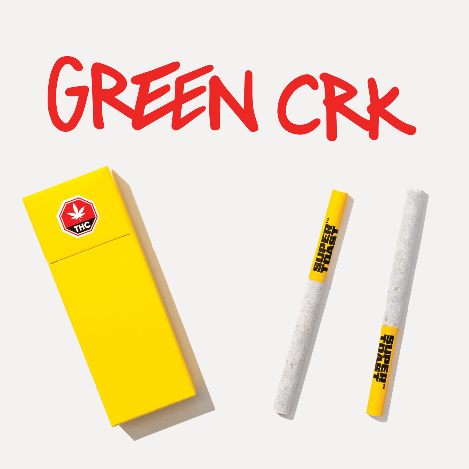 Super Toast Green CRK 10 x Pre-Rolls