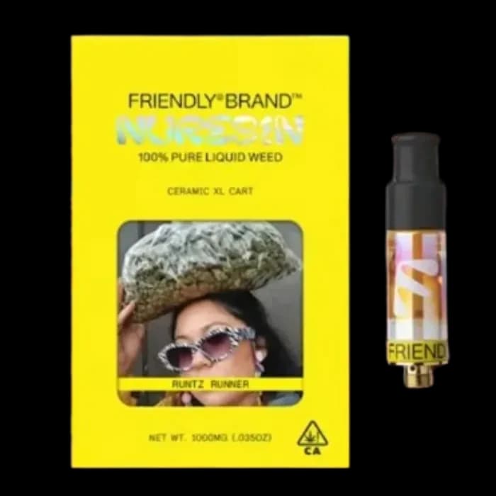 FRIENDLY Runtz Runner Live Resin Cartridge 1G