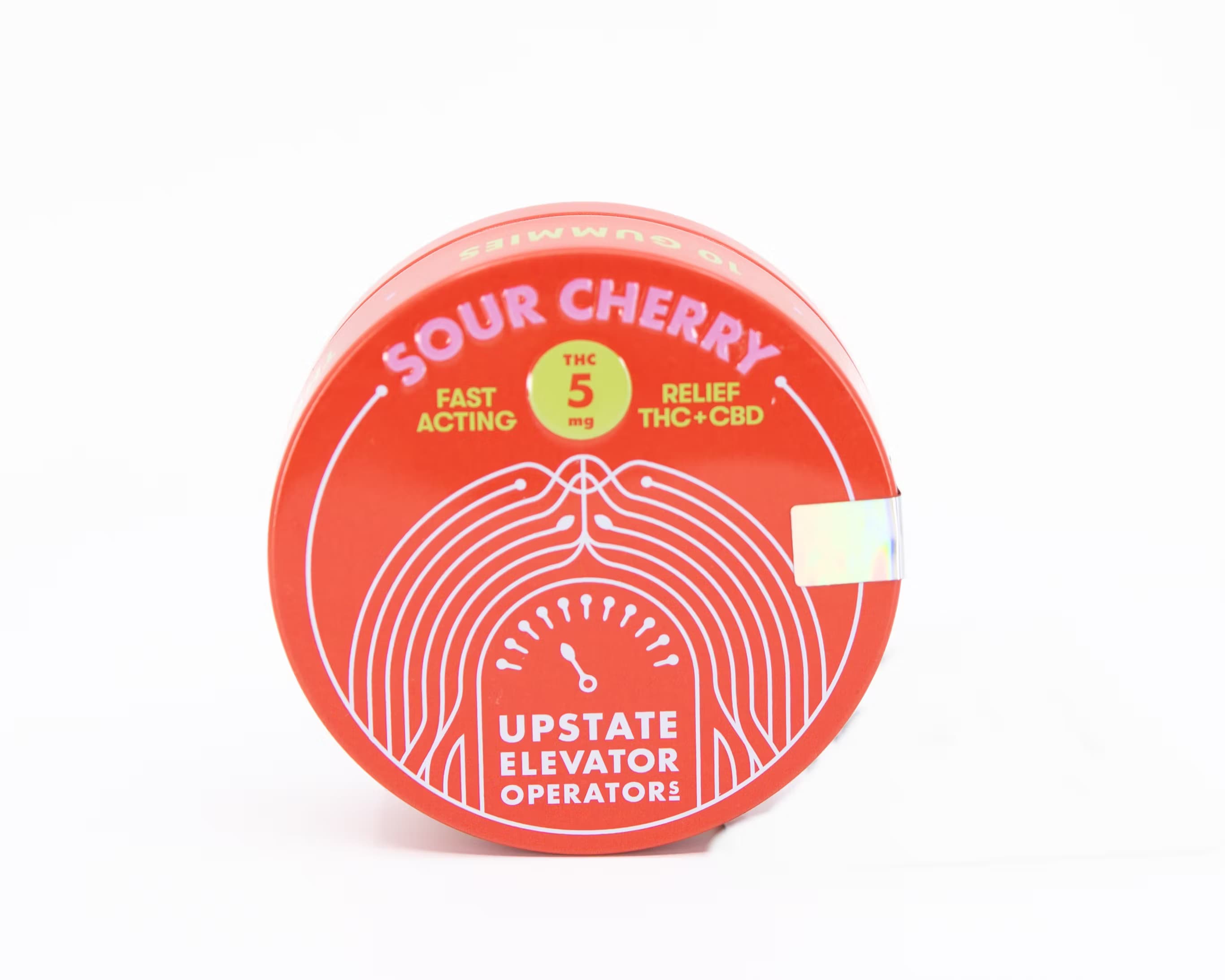 Upstate Elevator Sour Starfruit Live Rosin Gummies | 50mg