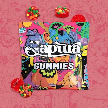 Sapūra Strawberry Crunch Gummies 100mg 20pk