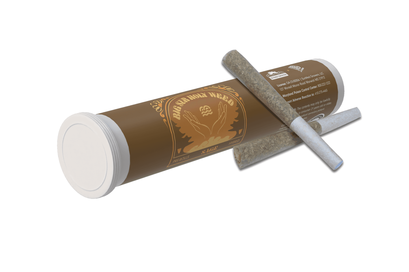 Big Sur Holy Weed Holy Weed Sage Pre-Rolls x 2pk