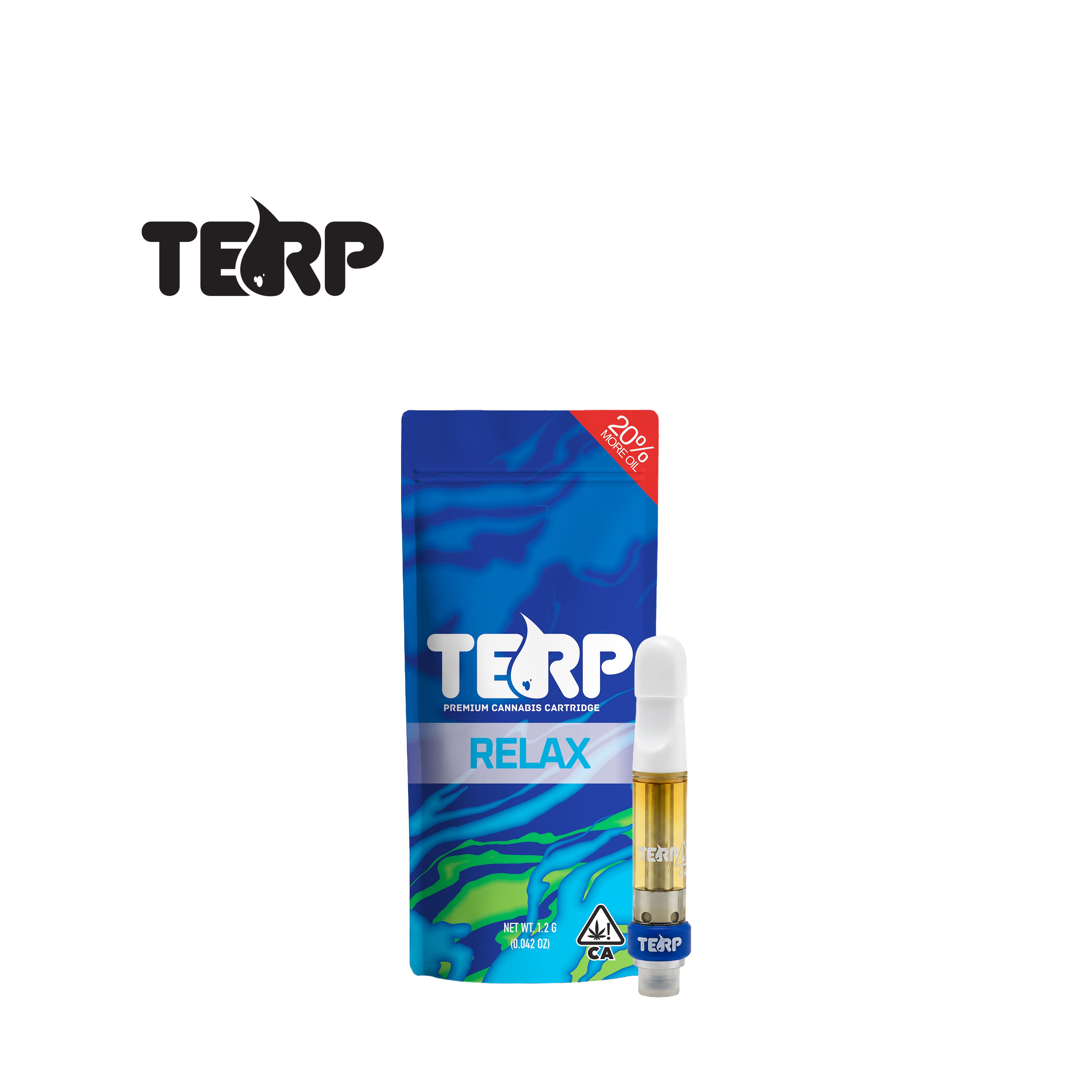 TERP STRAWBERRY JAM 1.2G CARTRIDGE