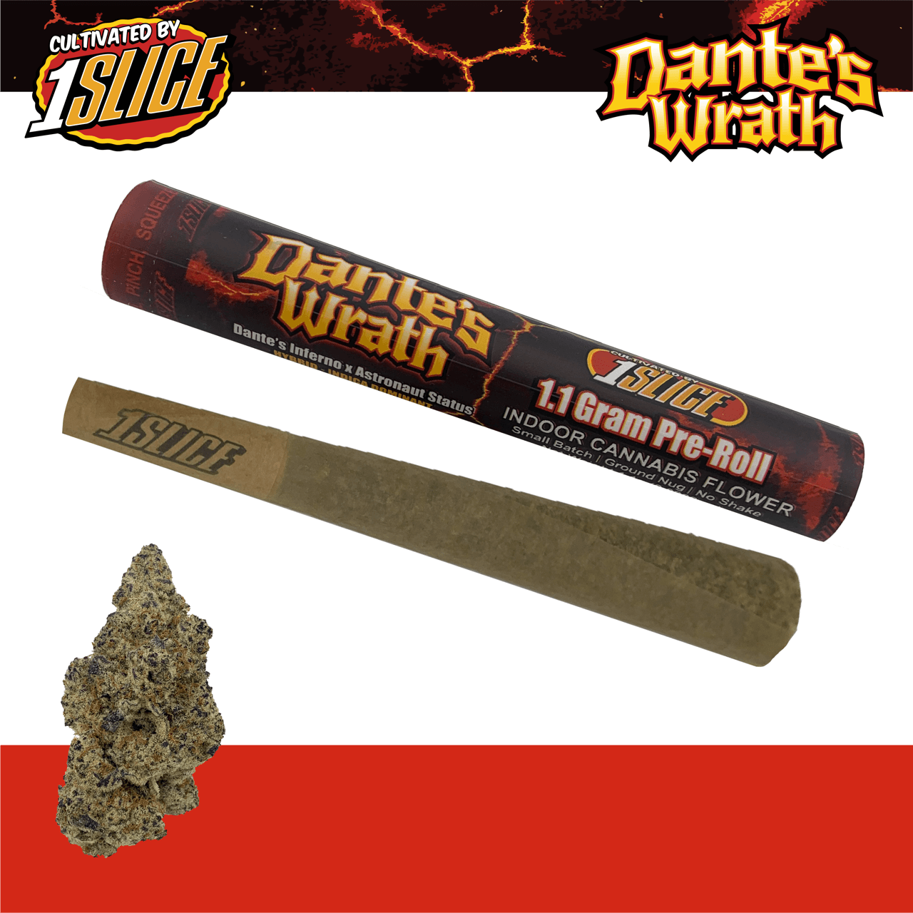 #1 Slice Dante's Wrath - 1.1g Pre Roll