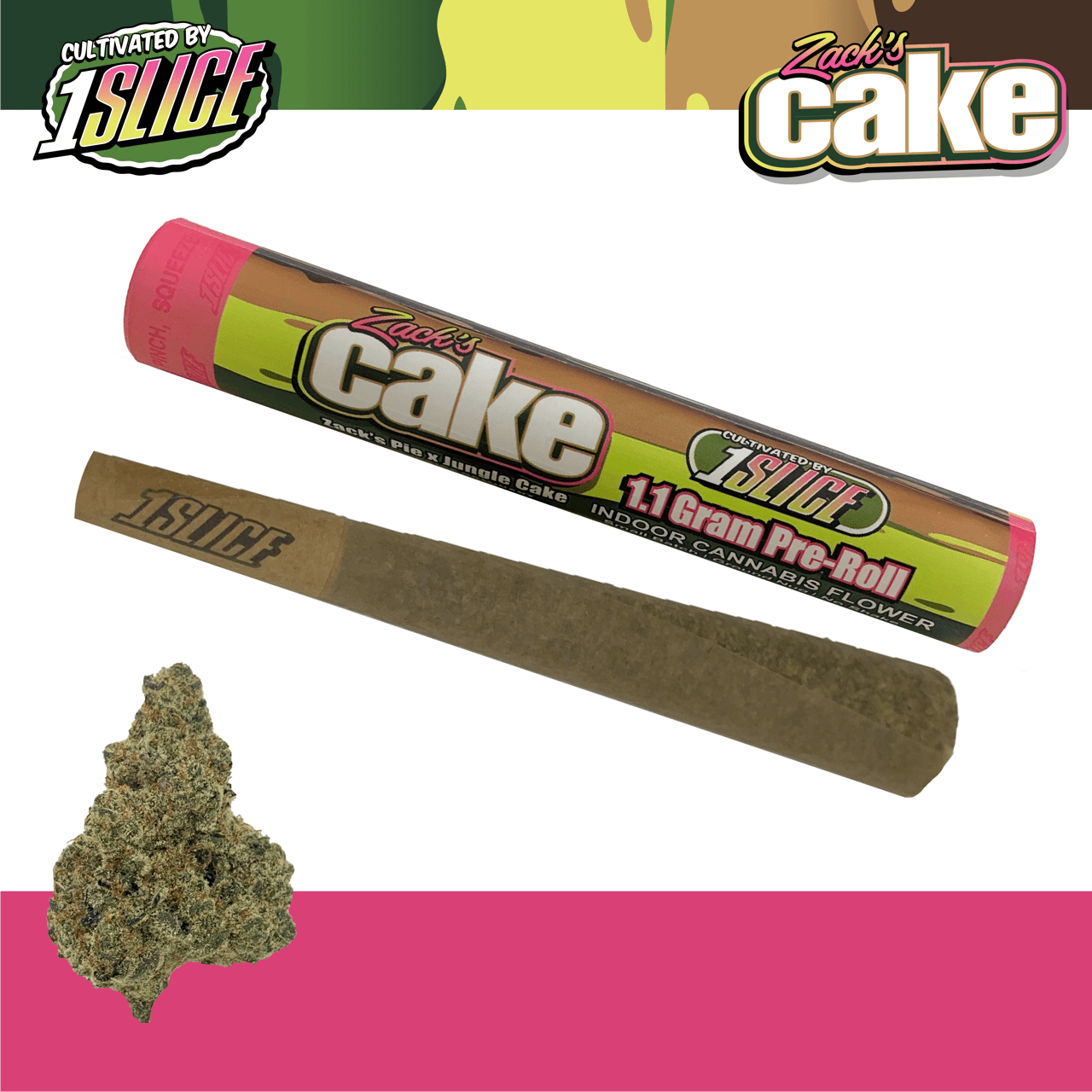 #1 Slice Zack's Cake - 1.1g Pre Roll